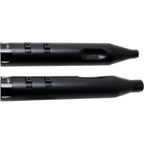 S&S M8 4.5" MK45 FLHT BLK/BLK MUFF W/ TRACER E CAP