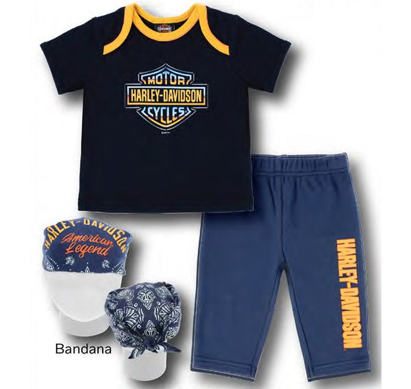 Boys Harley-Davidson 3PC Set