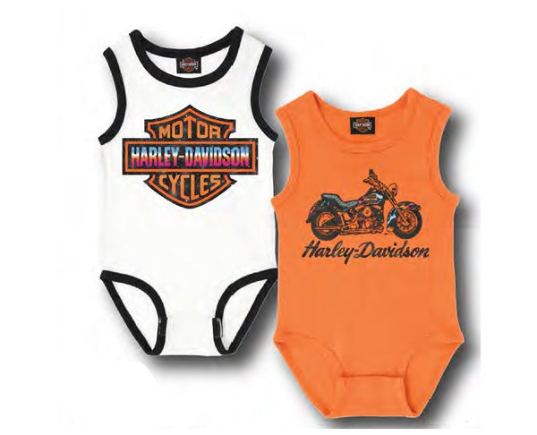 Girls Harley-Davidson 2PC Bodysuit
