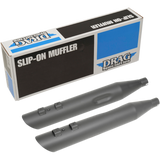 Drag Specialty 4" Slip on 95-16 FLHT