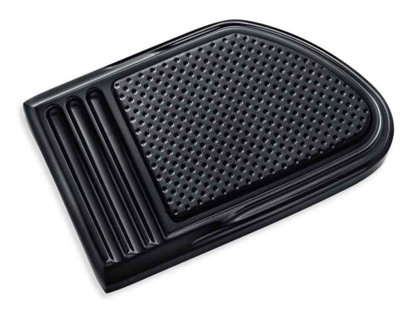 Harley-Davidson® Defiance Brake Pedal Pad - Large, Black Anodized 50600259