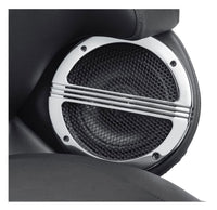 Harley-Davidson® Defiance Tour-Pak Speaker Grills - Chrome Finish 76000676