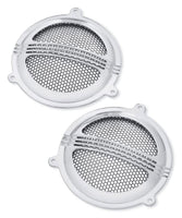 Harley-Davidson® Defiance Batwing Fairing Speaker Grills - Chrome Finish 76000685