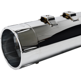 S&S M8 4.5" MK45 FLHT CHR/CHR MUFF W/ TRACER E CAP