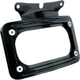Kuryakn Curved Plate Mount 09-19 FLHR BLACK