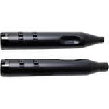 S&S M8 4.5" MK45 FLHT BLK/BLK MUFF W/THRUST E CAP