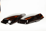 Saddle Bag Lids Vivid Black.