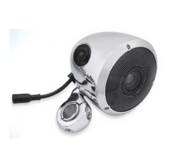Harley-Davidson® Right Hand Speaker From Boom! Audio Bluetooth Cruiser Amp & Speaker Kit - Chrome  76000638