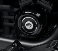 Harley-Davidson® Empire Timer Cover Black/Cut 25600152