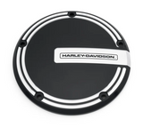 Harley-Davidson® Empire Derby Cover Black Cut 25701179