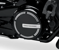 Harley-Davidson® Empire Derby Cover Black Cut 25701173
