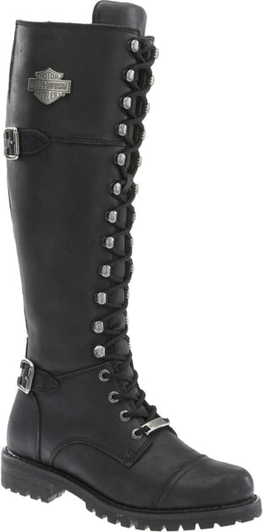 Women's Harley-Davidson - Beechwood 15" Motorcycle Boots Black