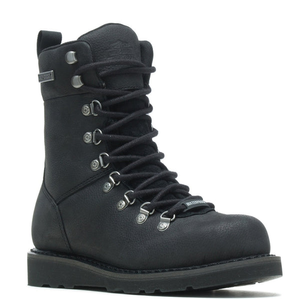 Women's Harley-Davidson - Women's Denway 7" WP Black Motorcycle Boots