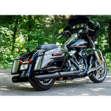 S&S M8 4.5" MK45 FLHT BLK/BLK MUFF W/THRUST E CAP