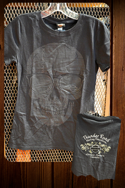 Women's Harley-Davidson T-Shirt Skull