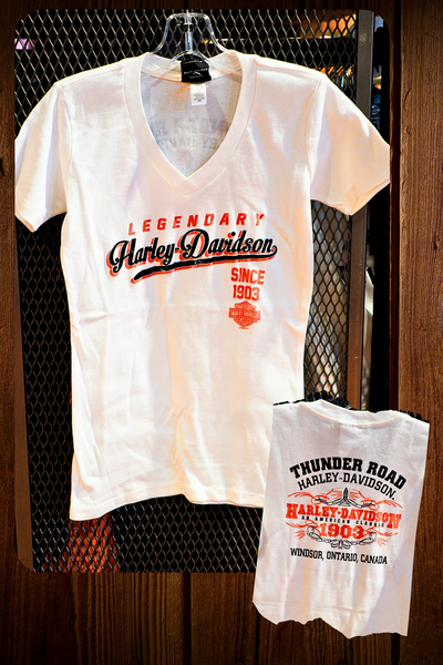 Women's Harley-Davidson T-Shirt White